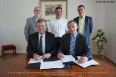 Vertragsunterzeichnung Breitbandausbau