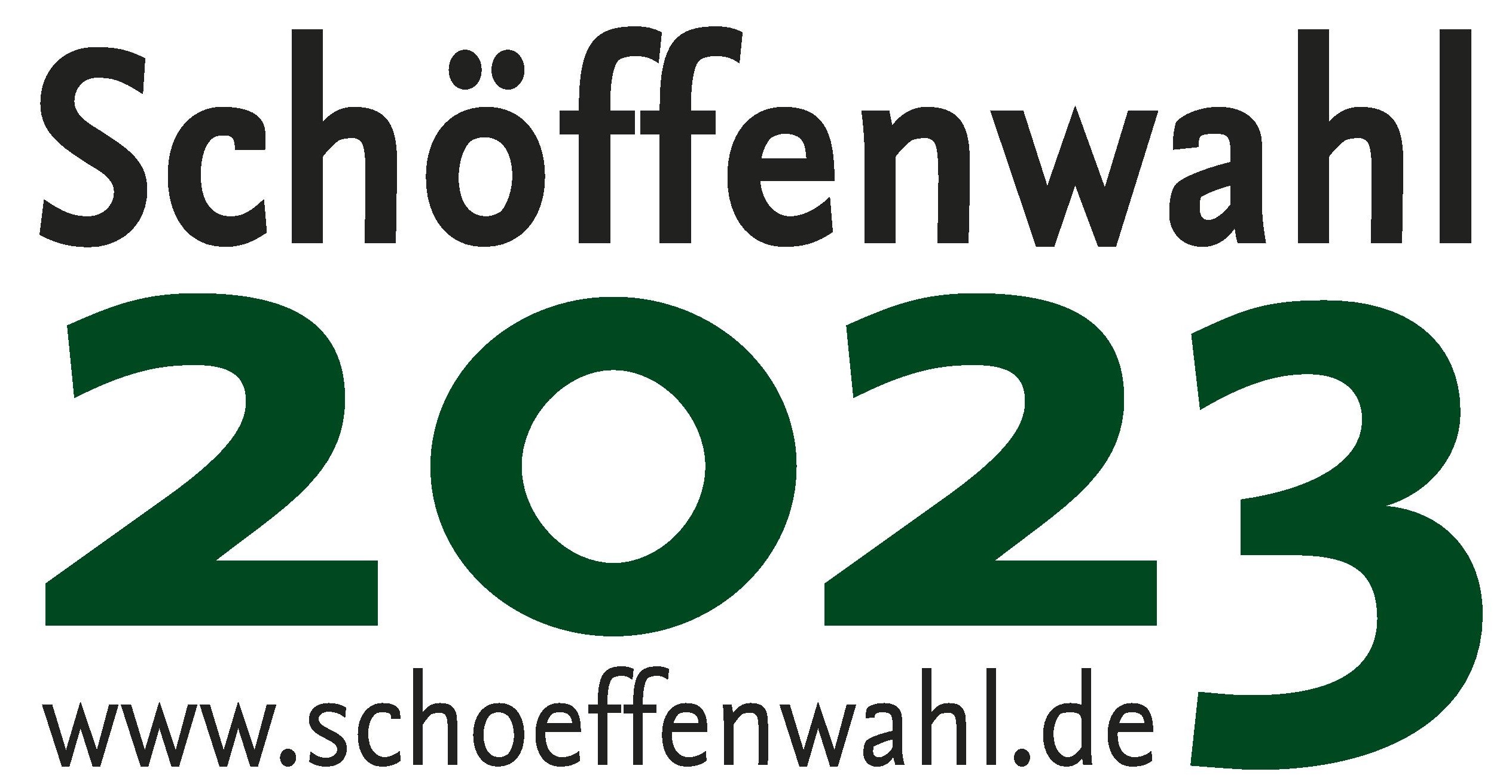 Schöffenwahl 2023 - Logo